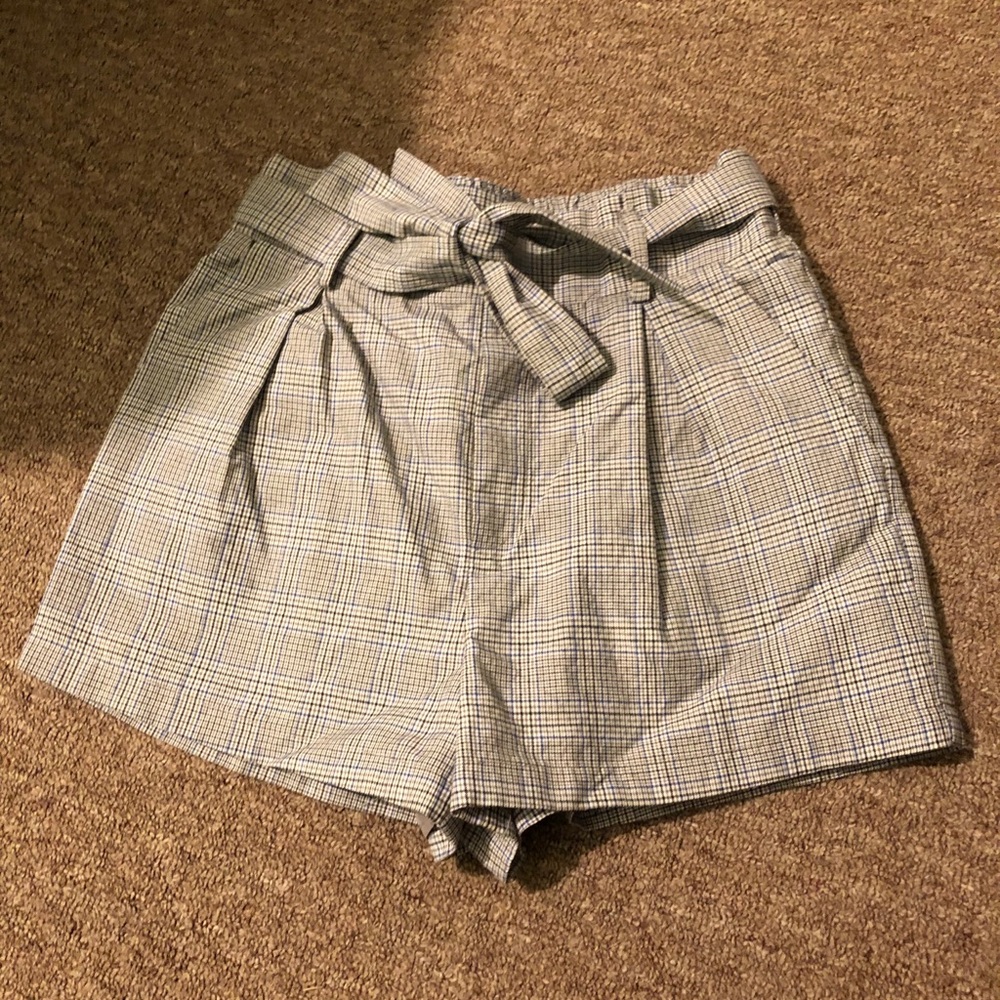 Plaid shorts
